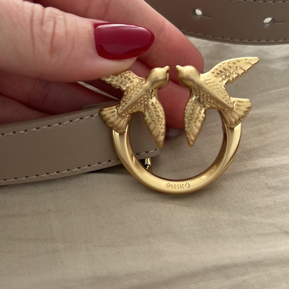 Pinko genuine leather belt never worn - Picture 3 of 5